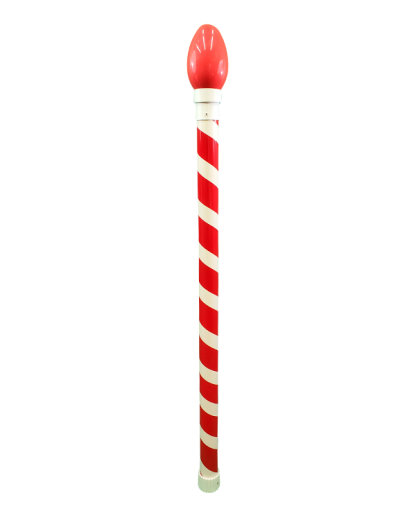 #6107 Candy Cane with #1808 Red