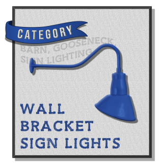 Wall Bracket Sign Lights