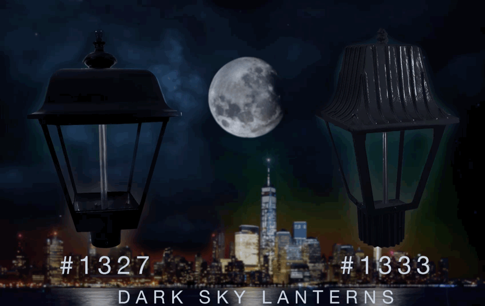 Dark Sky fixtures #1333 & #1327