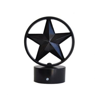 3″ Street Pole or Sign Post Cap Finial – Decorative Star Post Top