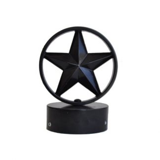 4″ Street Pole or Sign Post Cap Finial – Decorative Star Post Top