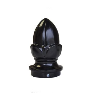 3″ Street Pole or Sign Post Cap Finial – Decorative Acorn Post Top