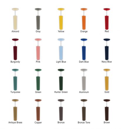 Cylinder Pendant Fixture 11046/12 – 3" x 12", 29 Colors, LED PAR20, 5 CCT Selectable - Image 3
