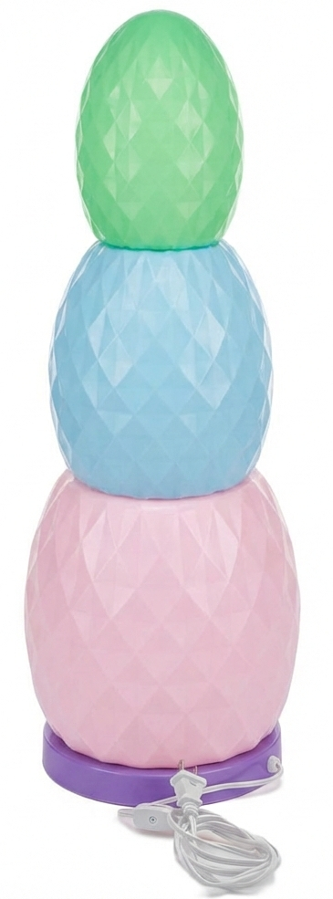 9" Ornament Display Base with E26 Socket – 6ft Cord with Switch - Image 2