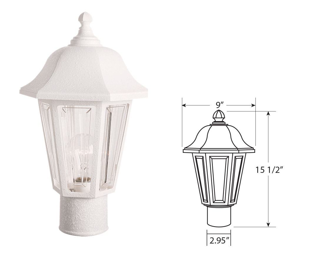 Cambridge Post Mount Light - Image 4