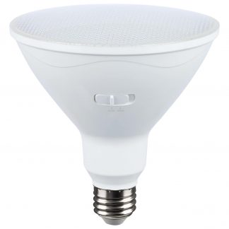 20055/25 25 Watt PAR38 LED lamp, selectable CCT, white finish