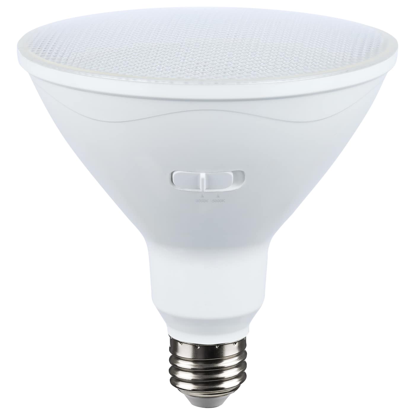 20055/25 25 Watt PAR38 LED lamp, selectable CCT, white finish