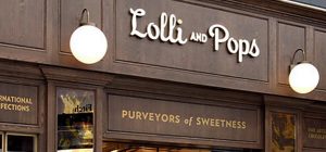 Globes at Lolli and Pops