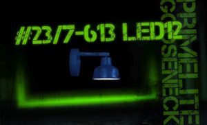 gooseneck Straight-Neck #23/7-613 LED12