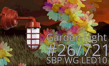 garden light 26-721-SBP-WG-LED10