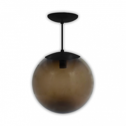 Smoke Acrylic Globe Pendant - Image 2