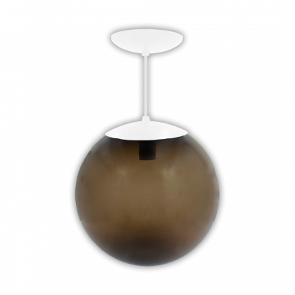Smoke Acrylic Globe Pendant - Image 3