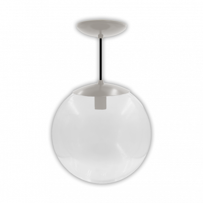 Clear Acrylic Globe Pendant
