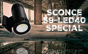 primelite wall sconce #59-LED40 Special