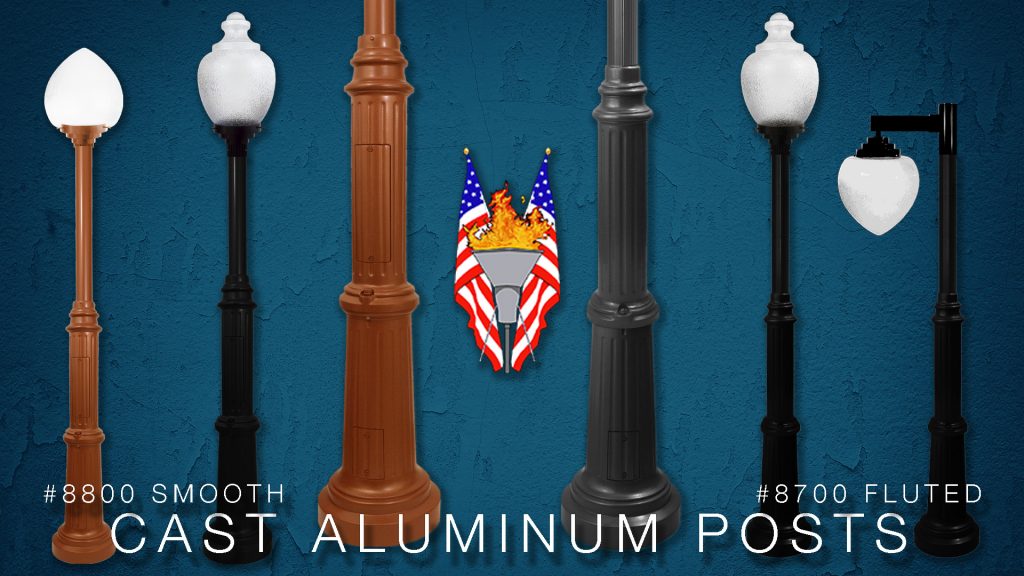 Cast Aluminum Posts #8700 & #8800