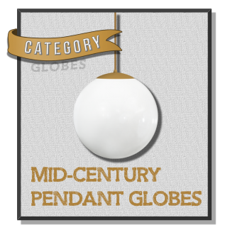 Mid-Century Pendant Globe Lights