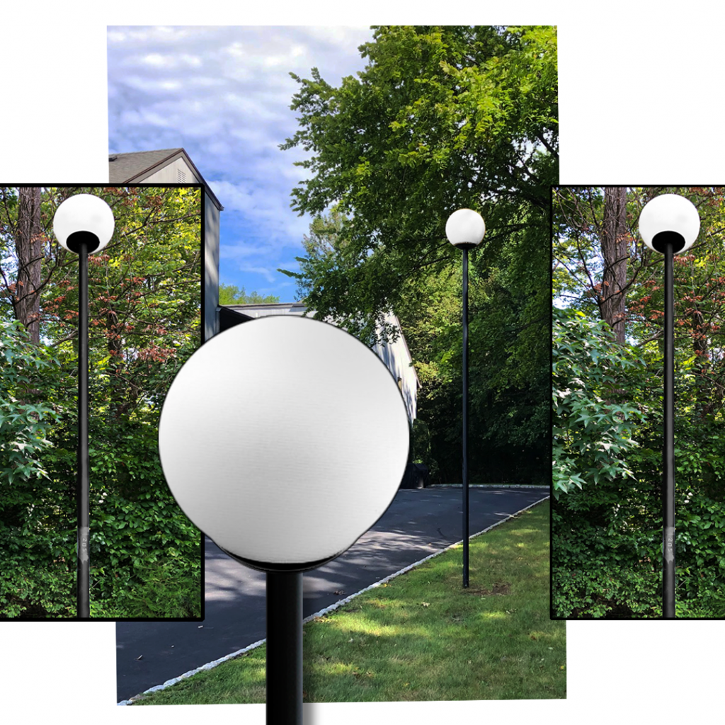 Acrylic Globe Post Light Primelite Manufacturing