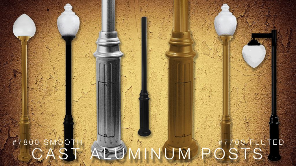 Cast Aluminum Posts #7700 & #7800