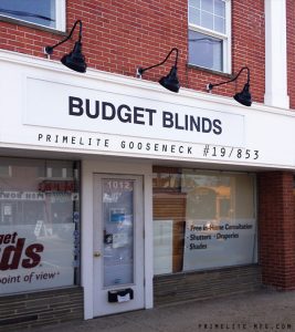 Exterior Mounted signs, Gooseneck #19/853