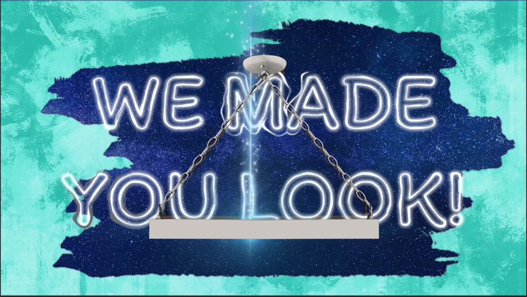We Made You Look Pendant #5744